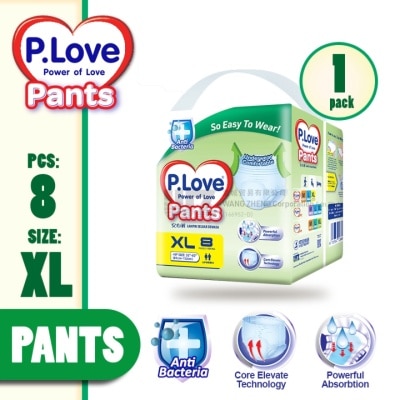 P.LOVE Standard Pants Adult Diapers XL 8S