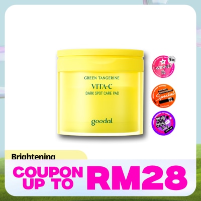 GOODAL Green Tangerine Vita C Toner pad Plus 70s