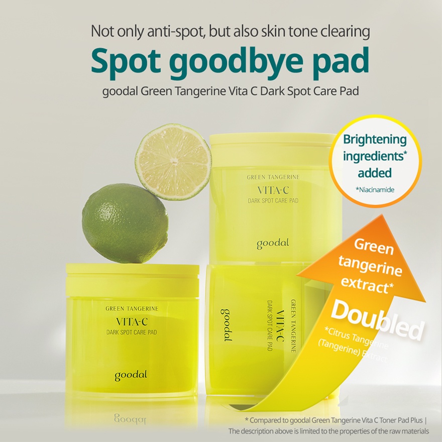 Green Tangerine Vita C Toner pad Plus 70s image