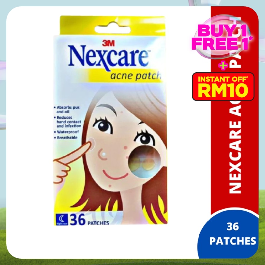 ACNE PATCH NIGHT USE 36 DOTS