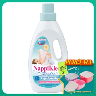 NAPPIKLEEN - Anti Bacterial Baby Liquid Wash 1.85kg