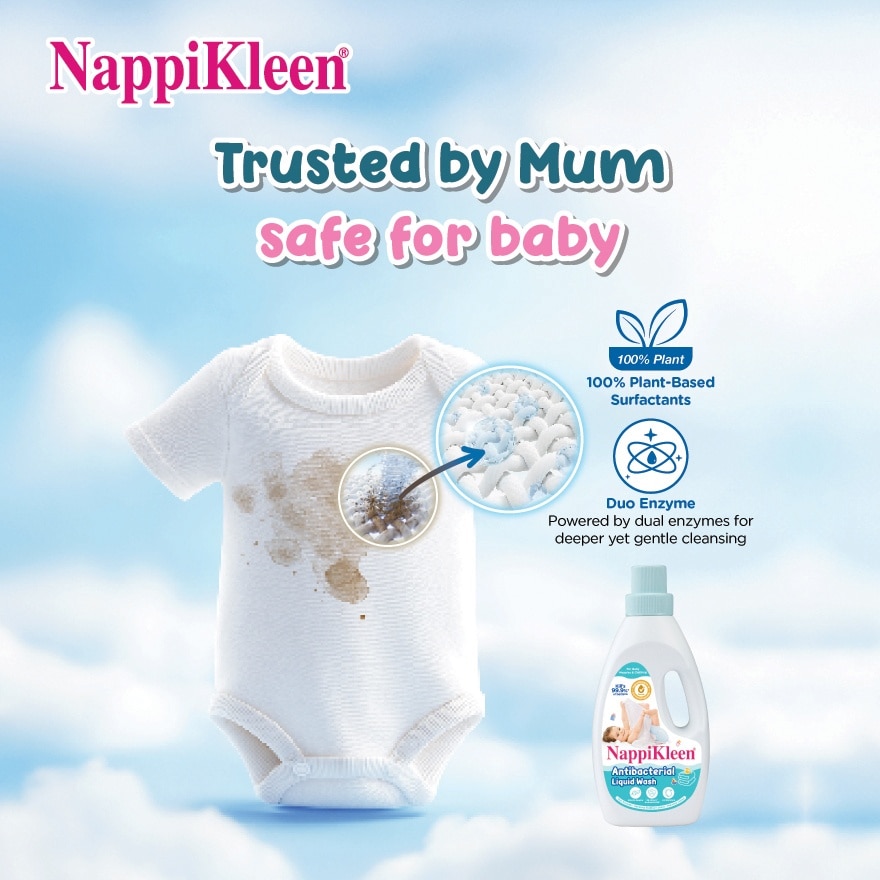 Anti Bacterial Baby Liquid Wash 1.85kg
