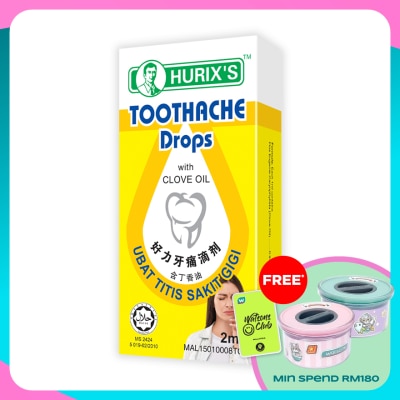 HURIX'S Toothache Drop with Clove Oil 2ml