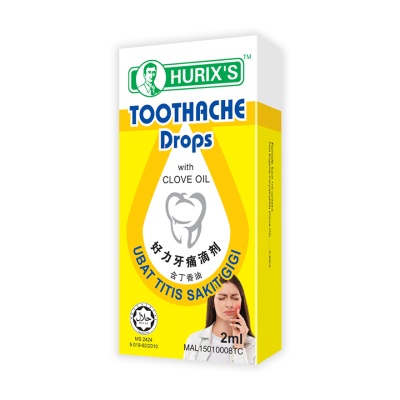 HURIX'S - Toothache Drop with Clove Oil 2ml image