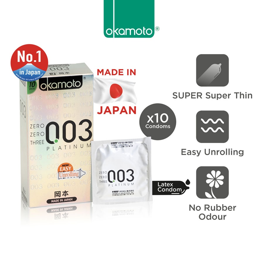003 Platinum Condom 10's image