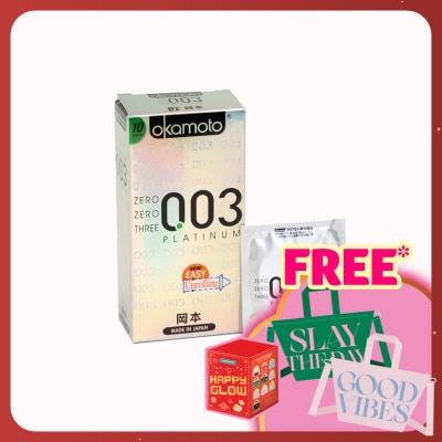 OKAMOTO 0.03 Platinum Condom 10's