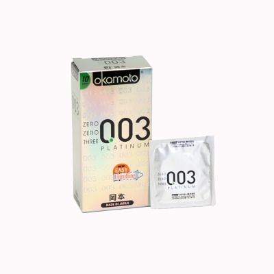 OKAMOTO - 003 Platinum Condom 10's image
