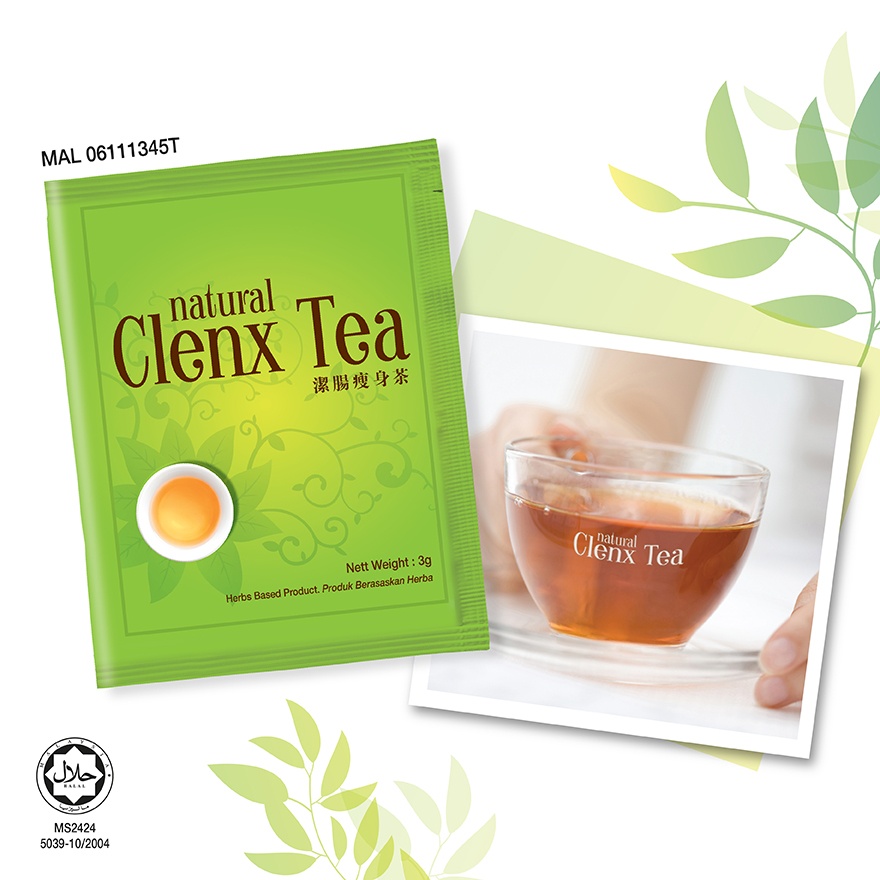Natural Clenx Tea Duo Pack 50's + 5's image