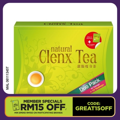 NH Natural Clenx Tea Duo Pack 50's + 5's