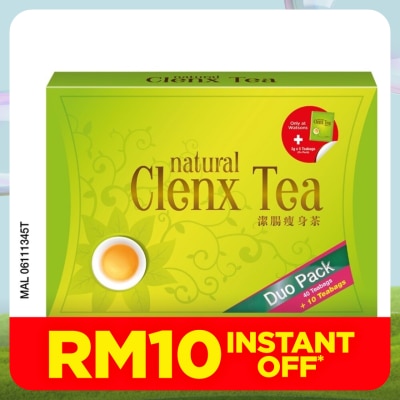 NH Natural Clenx Tea Duo Pack 50's + 5's