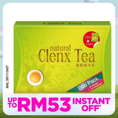 NH Natural Clenx Tea Duo Pack 50's + 5's