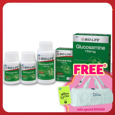 BIO-LIFE Glucosamine 100's + 2 x 30's