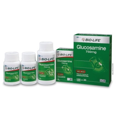 BIO-LIFE Glucosamine 100's + 2 x 30's