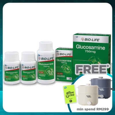 BIO-LIFE Glucosamine 100's + 2 x 30's