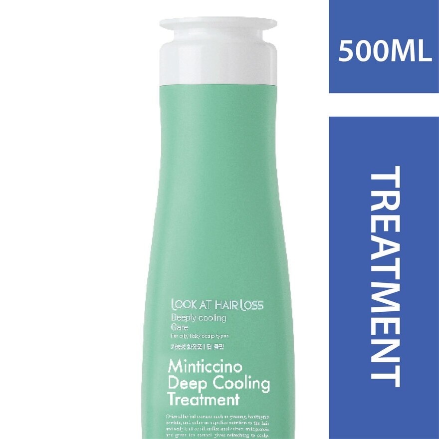 Look At Hair Loss Minticcino Deep Cooling Treatment 500ml