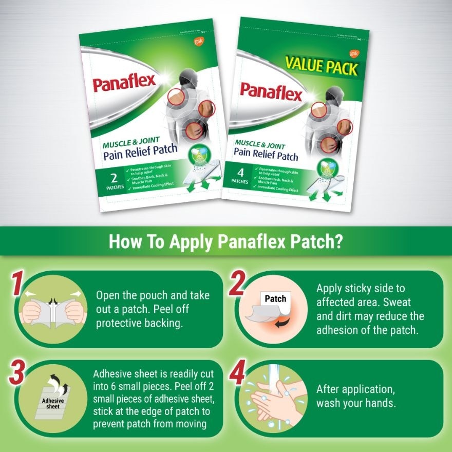 Panaflex Pain Relief Patch (2's)