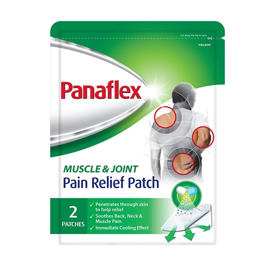Panaflex Pain Relief Patch-Muscle & Joint Pain 2s