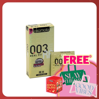 OKAMOTO Condom 0.03 Real Shape & Fit 6's