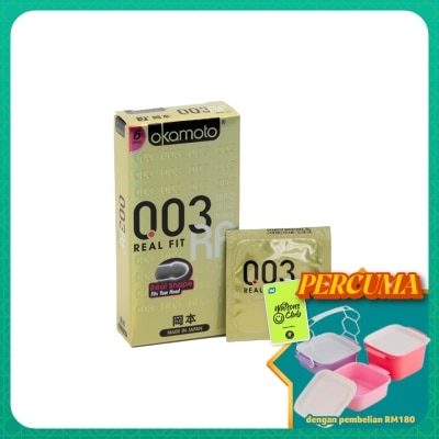 OKAMOTO - Condom 0.03 Real Shape & Fit 6's