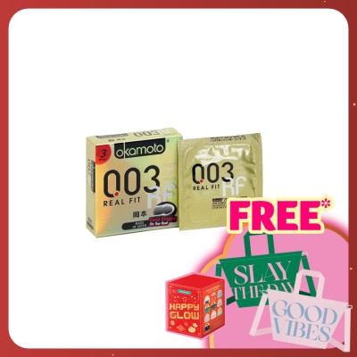 OKAMOTO Condom Real Shape & Fit 3's