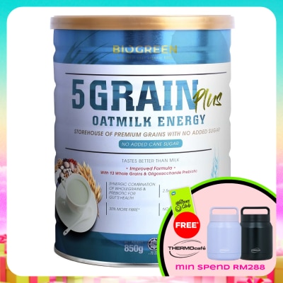 BIOGREEN - 5 Grain Plus Oatmilk Energy 850g