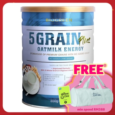 BIOGREEN 5 Grain Plus Oatmilk Energy 850g