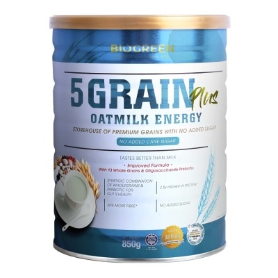 BIOGREEN 5 Grain Plus Oatmilk Energy 850g