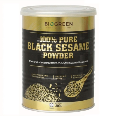 BIOGREEN - Black Sesame Powder -300g image