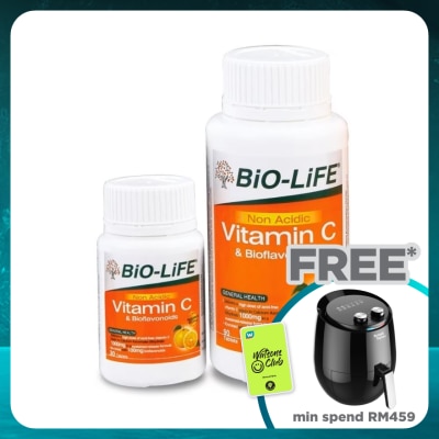 BIO-LIFE Non Acidic Vitamin C 90's+30's