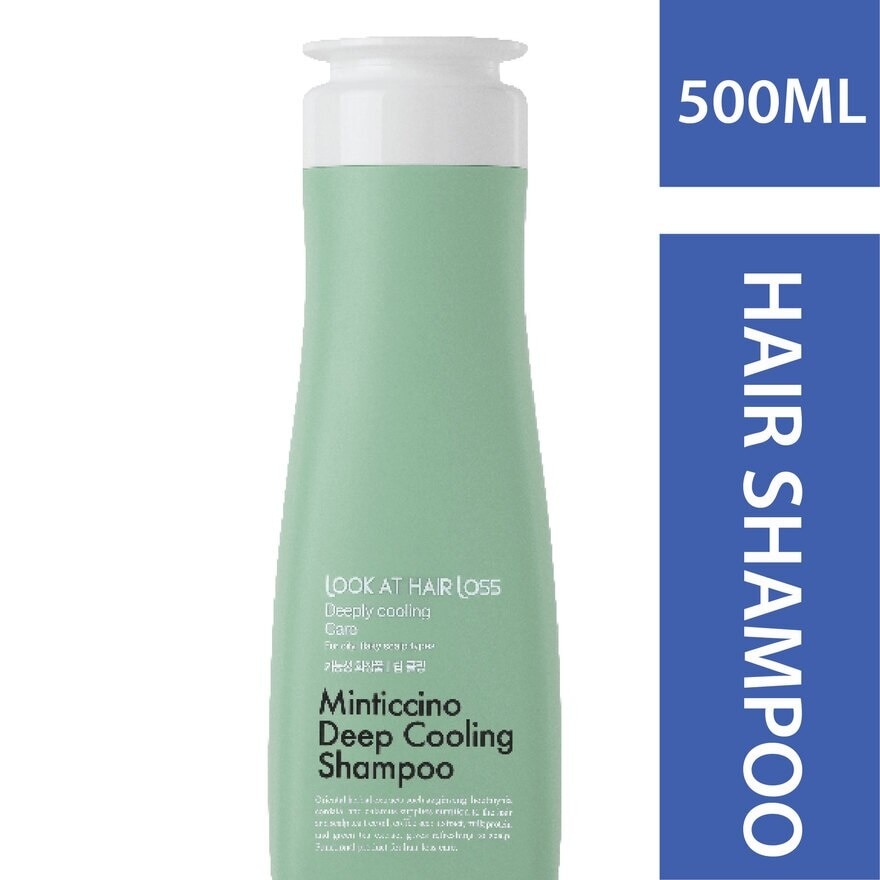 Look At Hair Lose Minticcino Deep Cooling Shampoo 500ml