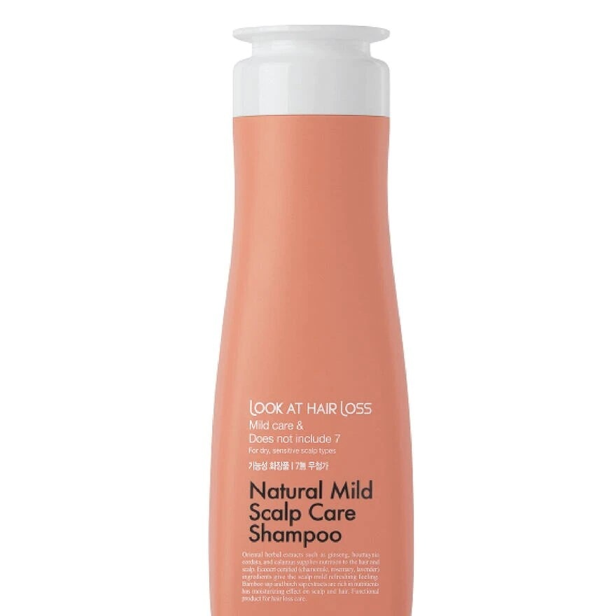 Look At Hair Loss Natural Mild Scalp Care Shampoo 500ml