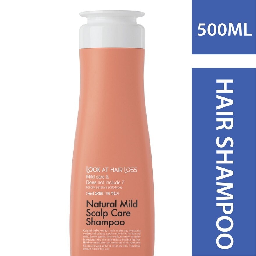 Look At Hair Loss Natural Mild Scalp Care Shampoo 500ml