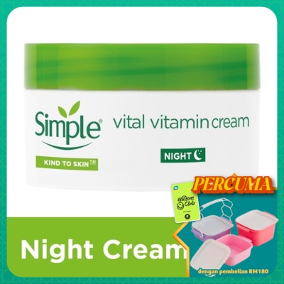 SIMPLE - Kind to Skin Vital Vitamin Night Cream 50ml