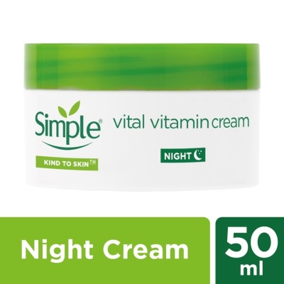 SIMPLE - Kind to Skin Vital Vitamin Night Cream 50ml image