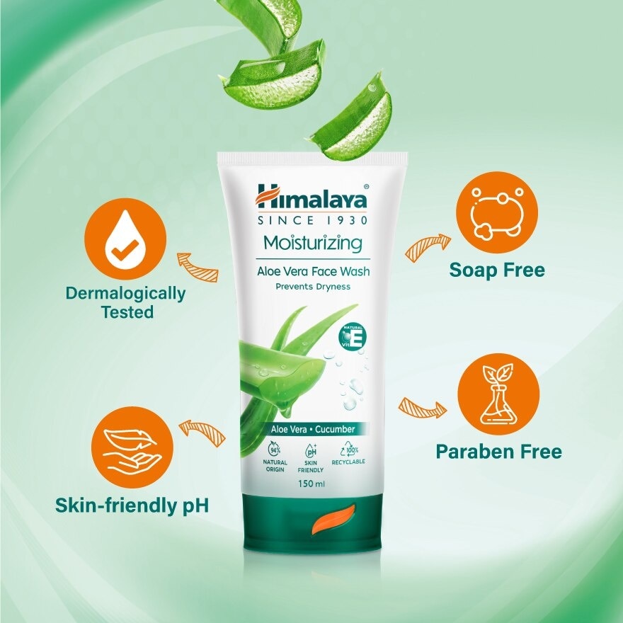 Moisturizing Aloe Vera Face Wash 150ML