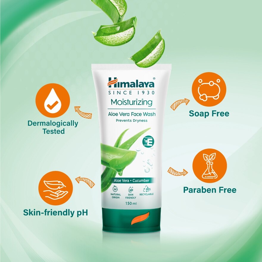 Moisturizing Aloe Vera Face Wash 150ML image