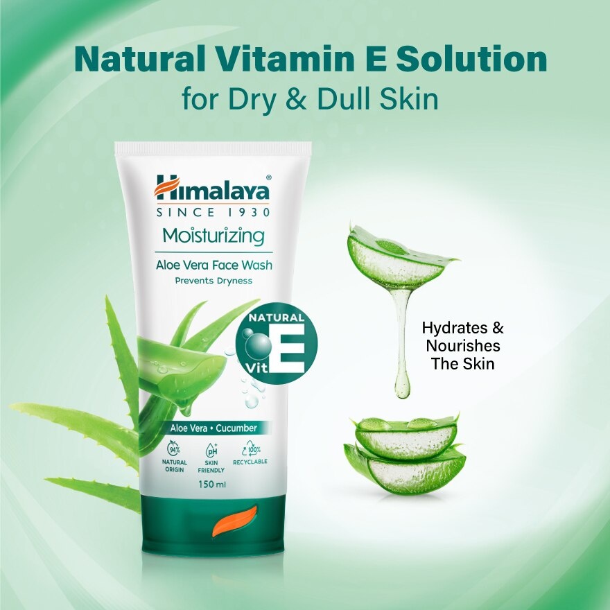 Moisturizing Aloe Vera Face Wash 150ML image