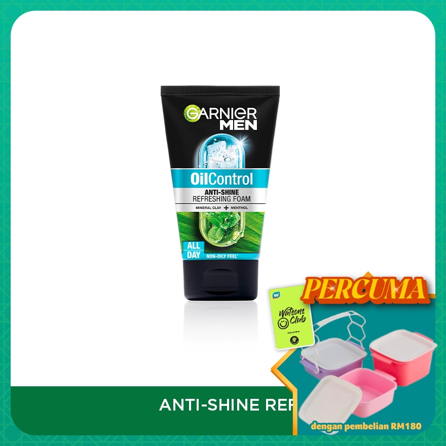 Oil Control Anti-Shine Brightening Cooling Foam 50ml