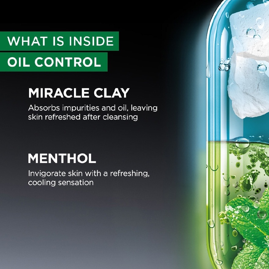 Oil Control Anti-Shine Brightening Cooling Foam 100ml