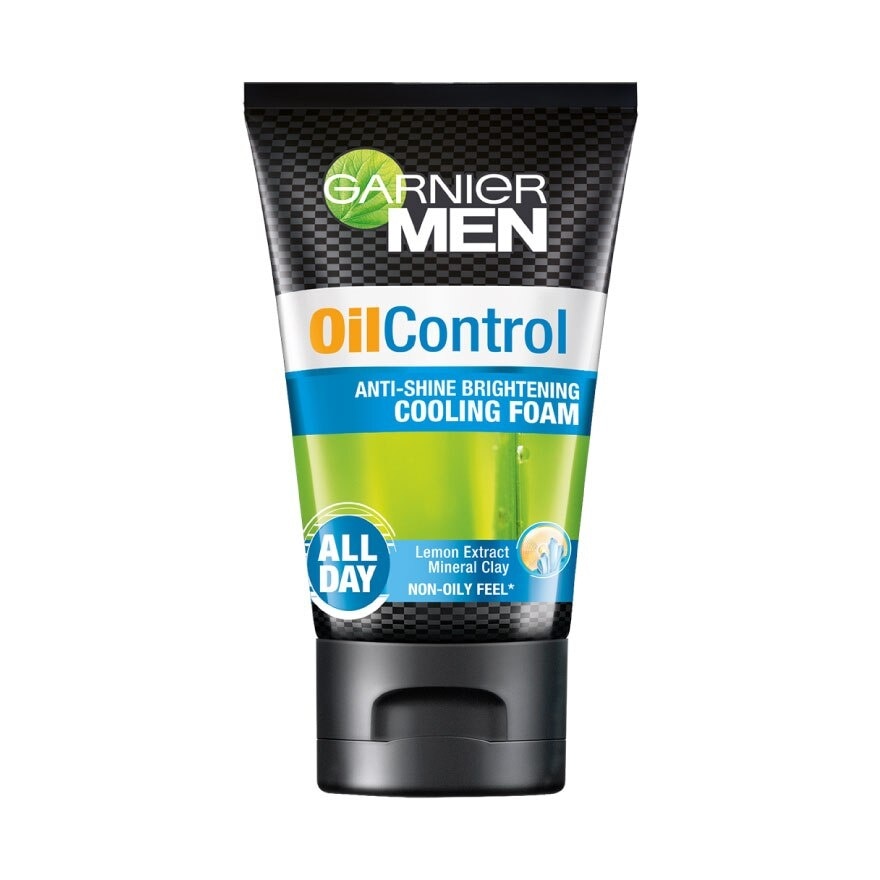 Oil Control Anti-Shine Brightening Cooling Foam 100ml