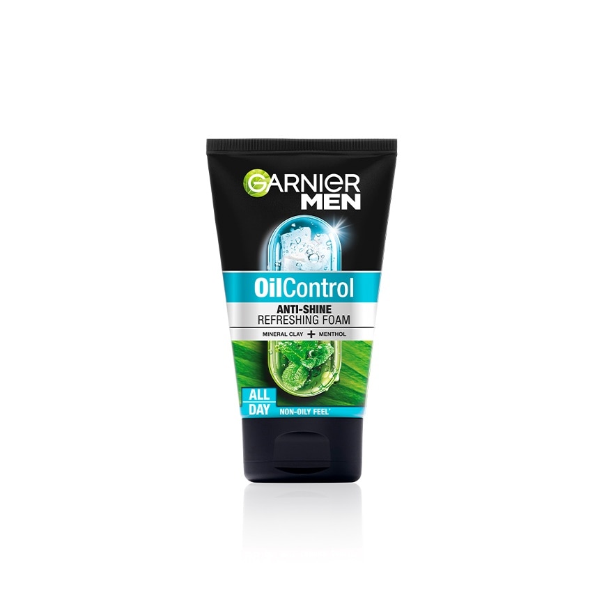 Oil Control Anti-Shine Brightening Cooling Foam 100ml