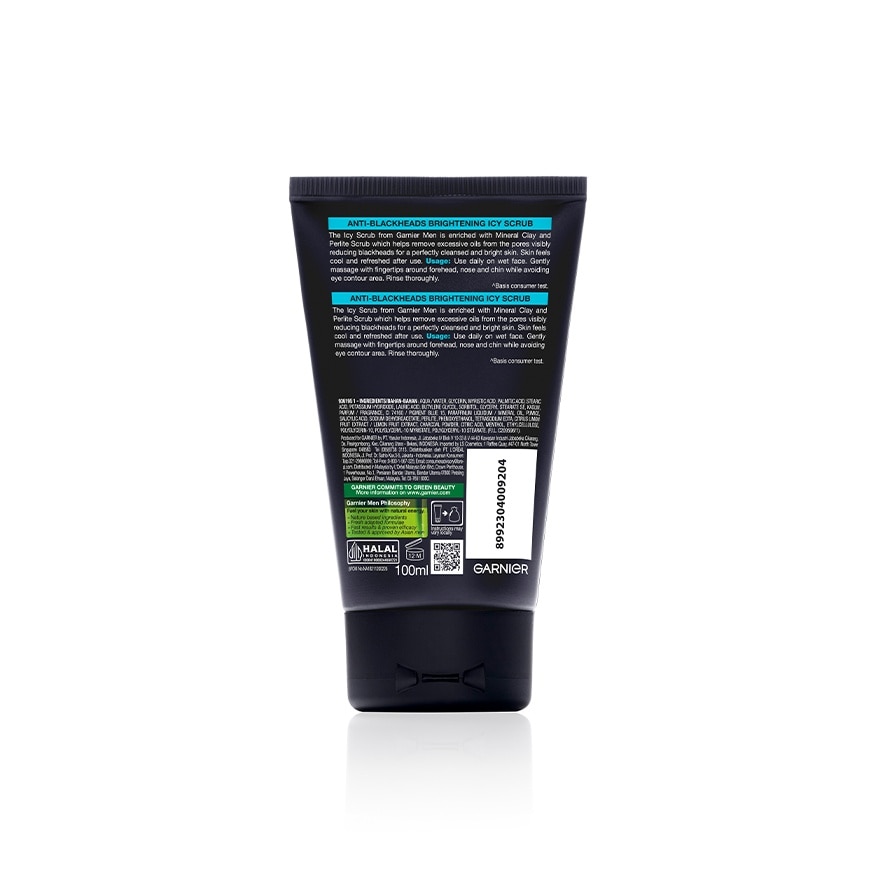 Oil Control Anti-Blackheads Icy Brightening Scrub 100ml