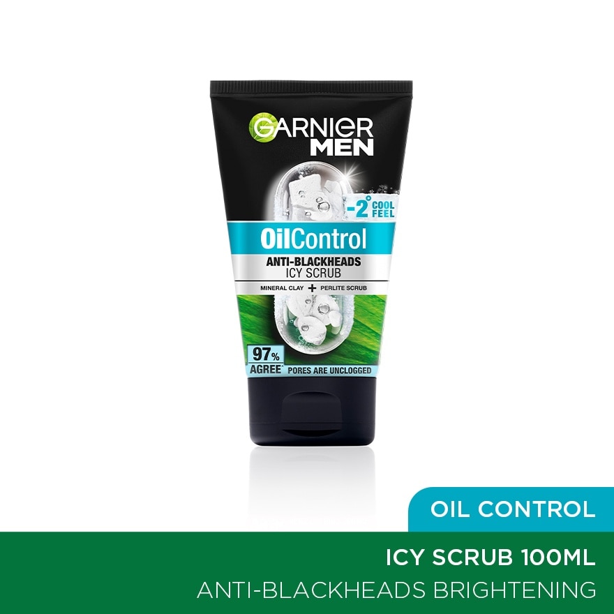 Oil Control Anti-Blackheads Icy Brightening Scrub 100ml