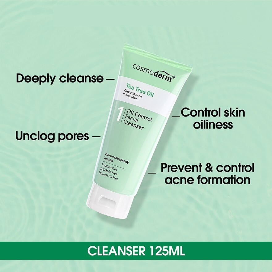 Tea Tree Oil Facial Cleanser 125ml