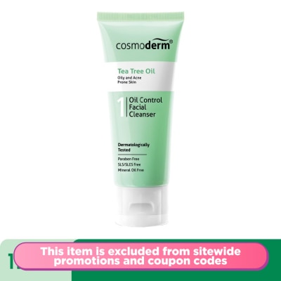 COSMODERM Tea Tree Oil Facial Cleanser 125ml