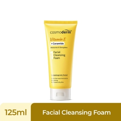 COSMODERM Vitamin E Facial Cleansing Foam 125ml