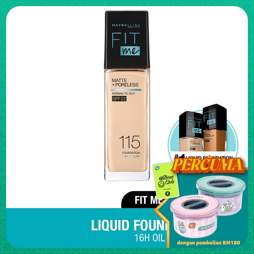Fit Me Matte Liq Foundation SPF 115 Ivory