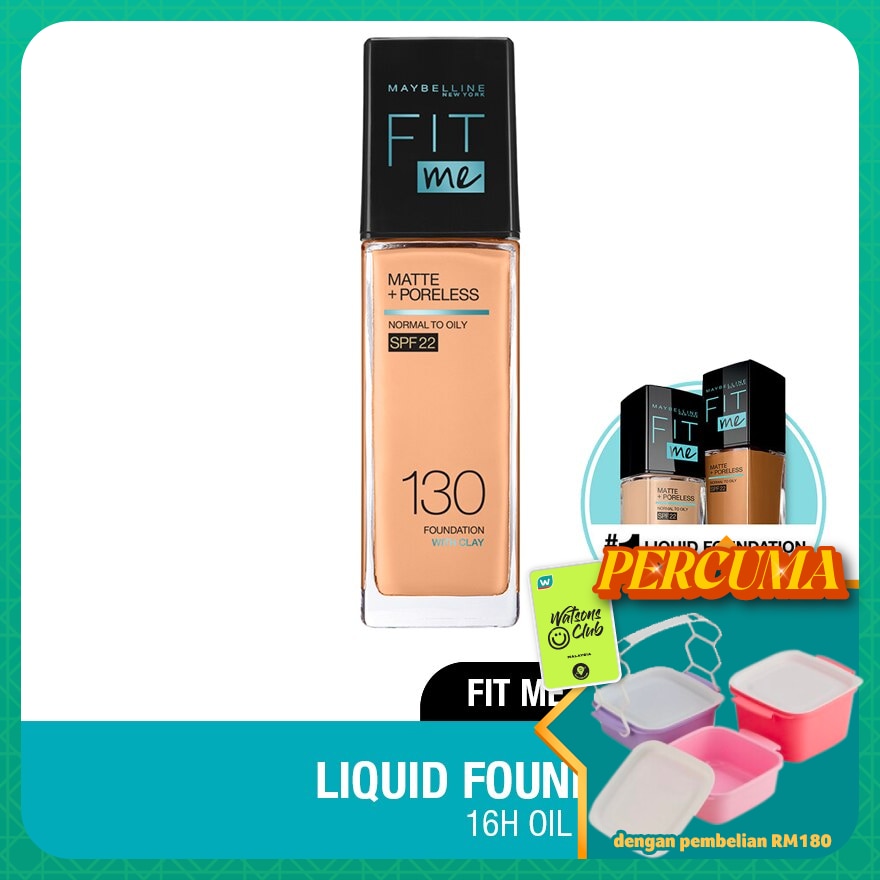 Fit Me Matte Liq Foundation SPF 130 Buff Beige