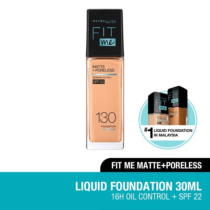 Fit Me Matte Liq Foundation SPF 130 Buff Beige