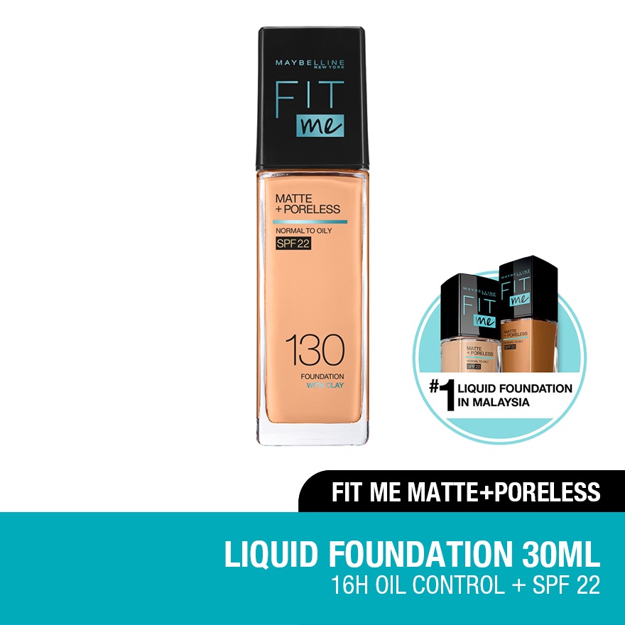 Fit Me Matte Liq Foundation SPF 130 Buff Beige image